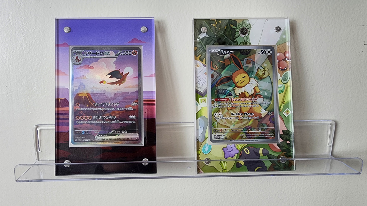 Charizard 199/165 | 151 CardAura Extended Art Case