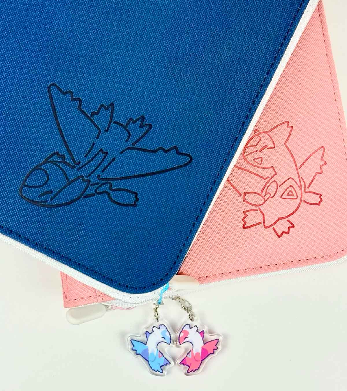 Pair of LoveBirds Binder - 4 Pocket CardAura X Loofa ❤️💙