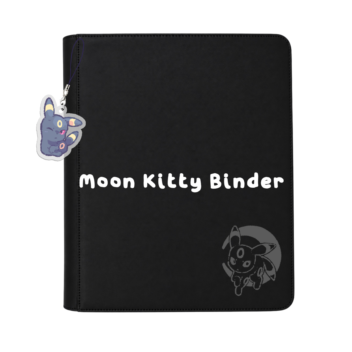 Moon Kitty Binder (From Eclipse Pair) - CardAura X Loofa 🌙