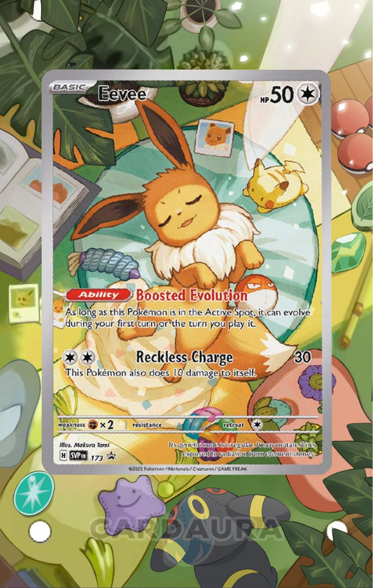 Eevee 173 Promo | Prismatic Evolutions CardAura Case
