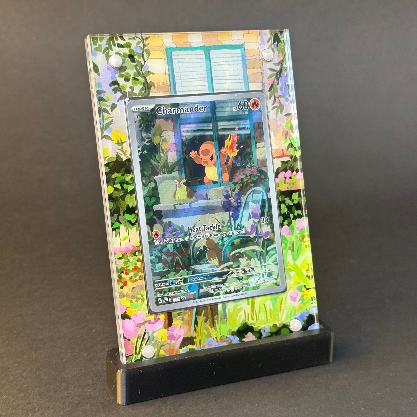 Charmander Promo 044 | Obsidian Flames CardAura Case