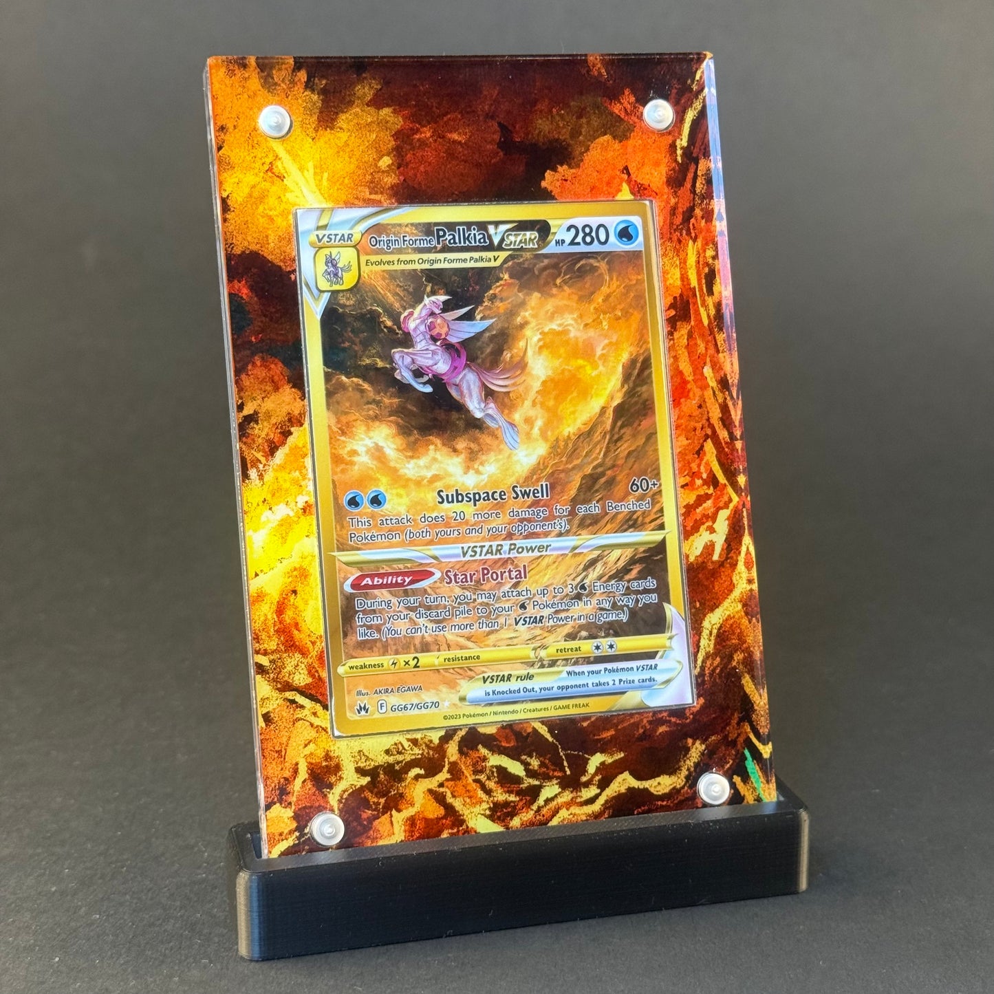 Origin Forme Palkia VSTAR GG67 | Crown Zenith CardAura Case