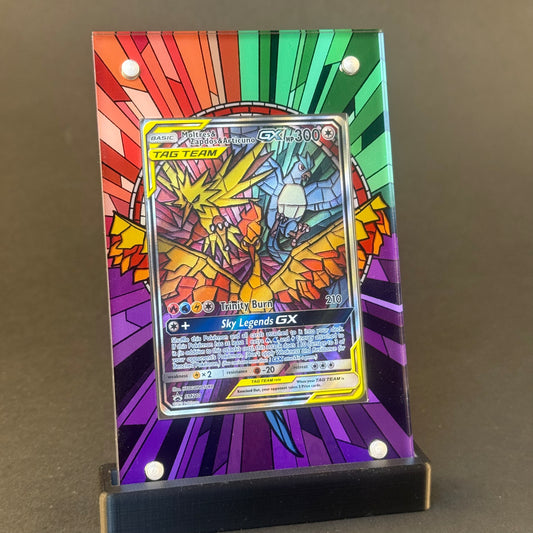 Moltres & Zapdos & Articuno Tag Team SM210 | Hidden Fates CardAura Case