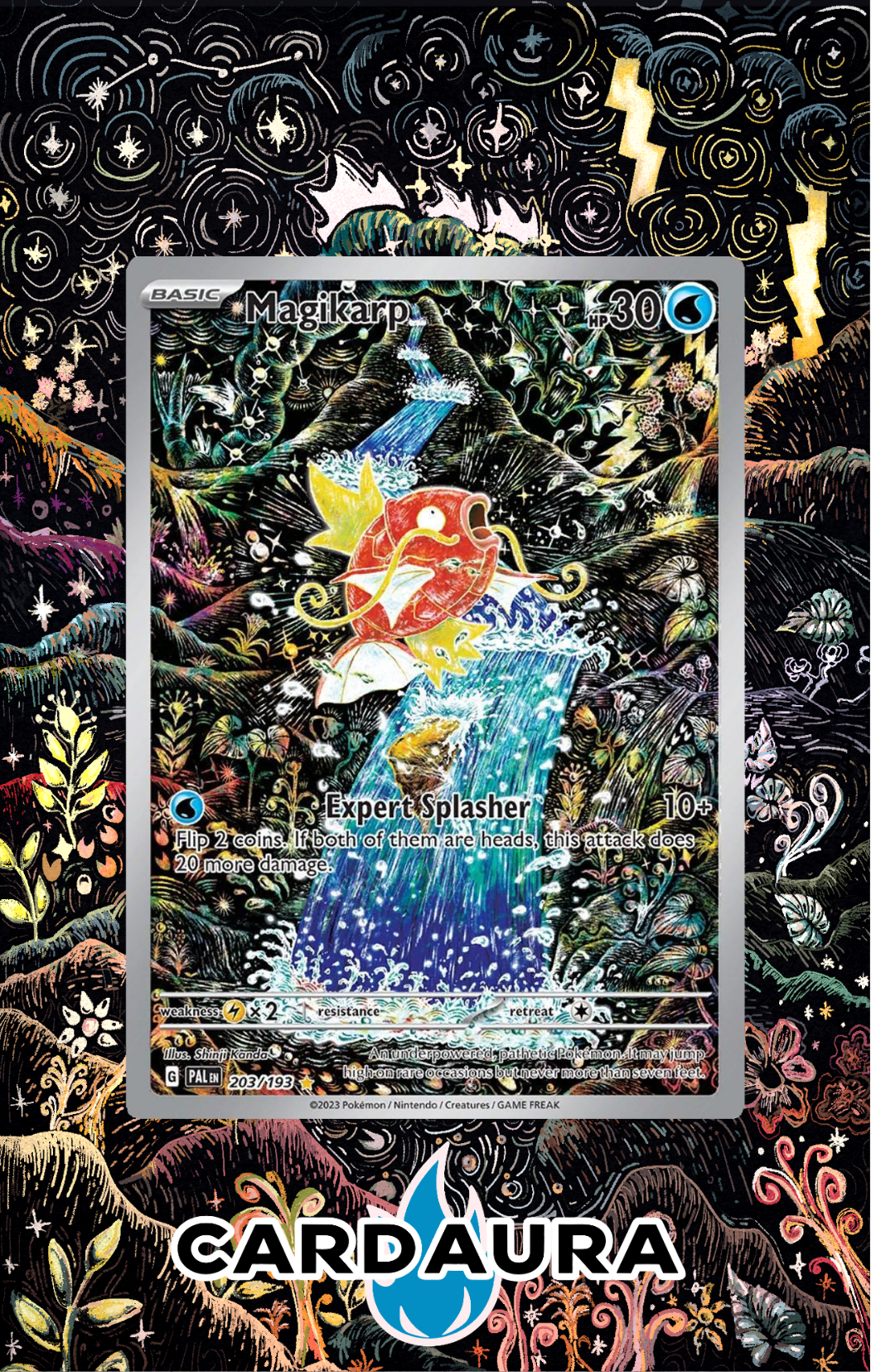 Magikarp 203/193 | Paldea Evolved CardAura Case