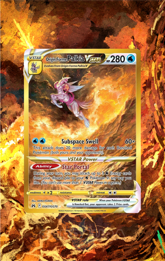 Origin Forme Palkia VSTAR GG67 | Crown Zenith CardAura Case