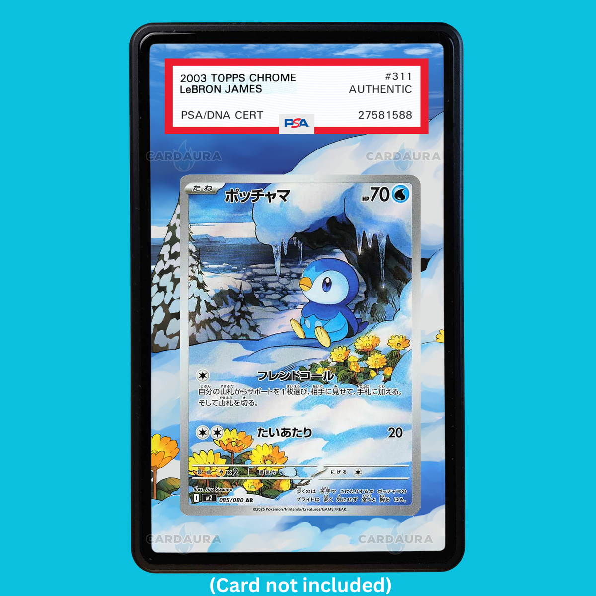 Piplup 098/094 Phantasmal Flames (Graded) Display Case