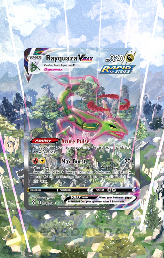 Rayquaza VMAX 218/203 | Evolving Skies CardAura Case