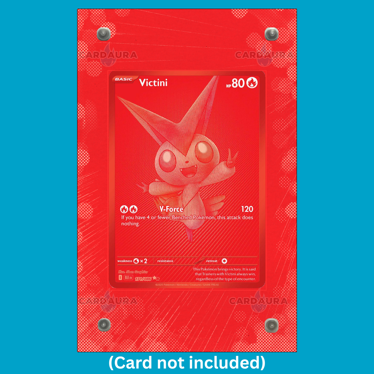 Victini 171/086 (Ungraded) Display Case