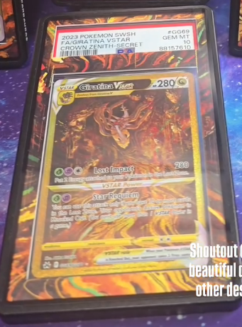 Giratina VSTAR GG69 | Crown Zenith AuraSlab (Graded)