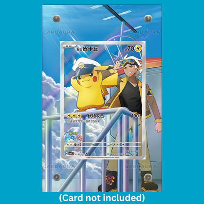 Captain Pikachu 0107/07 CN (Ungraded) Display Case