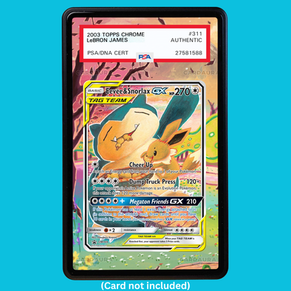 Eevee&Snorlax GX SM169 Promo (Graded) Display Case