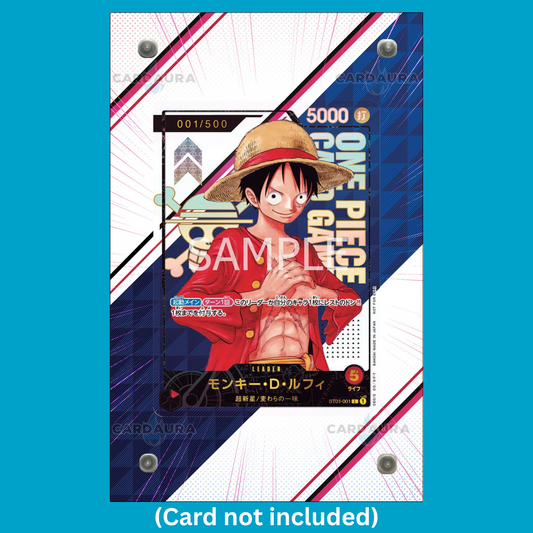 Monkey.D.Luffy ST01-001 Promos (Ungraded) Display Case (Pre-Order)