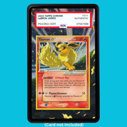 Flareon Gold Star 100 Pokemon Deoxys (Graded) Display Case (Pre-Order)
