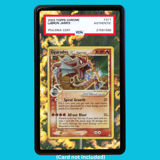 Gyarados Gold Star 102 Pokemon Deoxys (Graded) Display Case