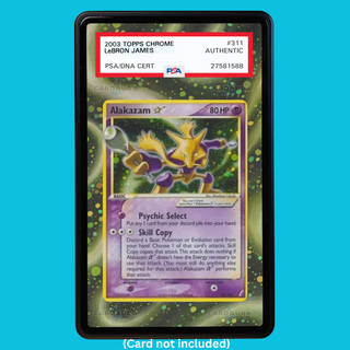 Alakazam Gold Star 99 Pokemon Deoxys (Graded) Display Case