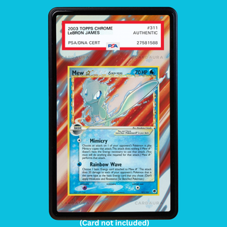 Mew Gold Star 101 Pokemon Deoxys (Graded) Display Case