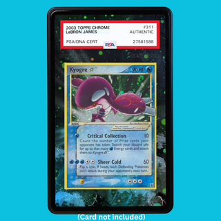 Kyogre Gold Star 112 Pokemon Deoxys (Graded) Display Case
