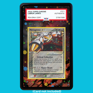 Metagross Gold Star 113 Pokemon Deoxys (Graded) Display Case
