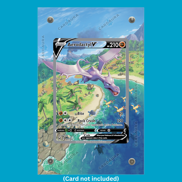 aerodactyl v pokemon card Lost Origin Extended Art Terrible Slabs your opponent takes 2 Prize cards Aerodactyl V 179/196 - Extended