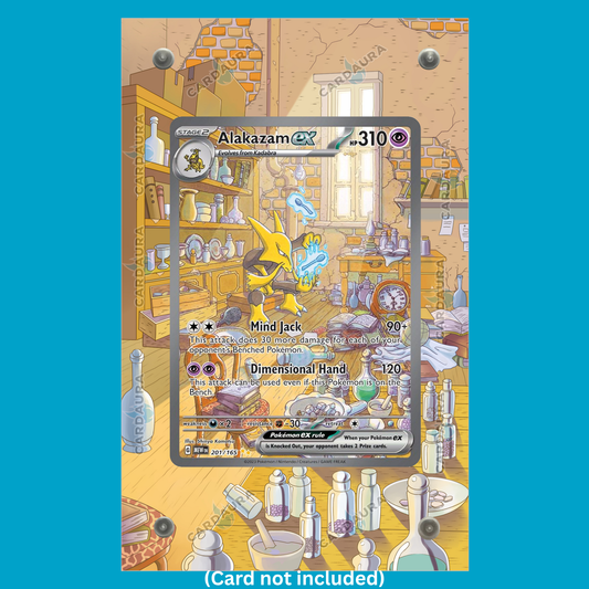 Alakazam 201/165 151 (Ungraded) Display Case