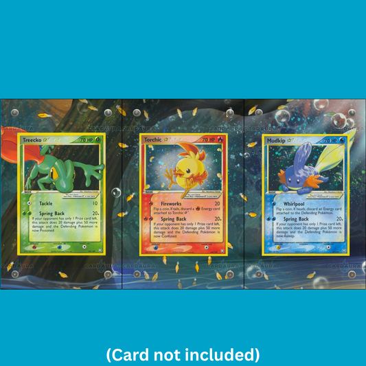 Mudkip Gold Star 109 Pokemon Deoxys (Ungraded) Display Case (Pre-Order)