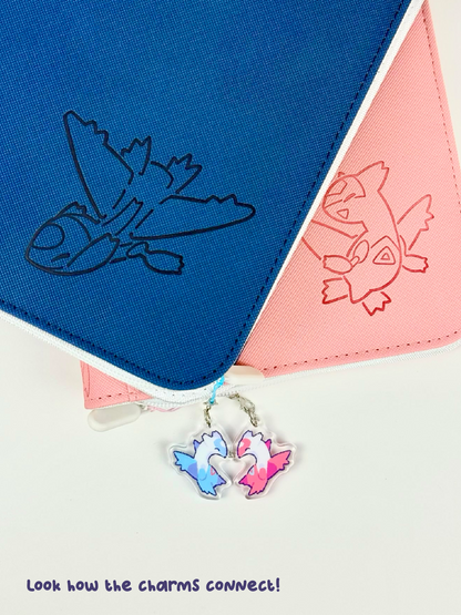 Blue Latios - LoveBirds Binder 4 Pocket CardAura X Loofa 💙