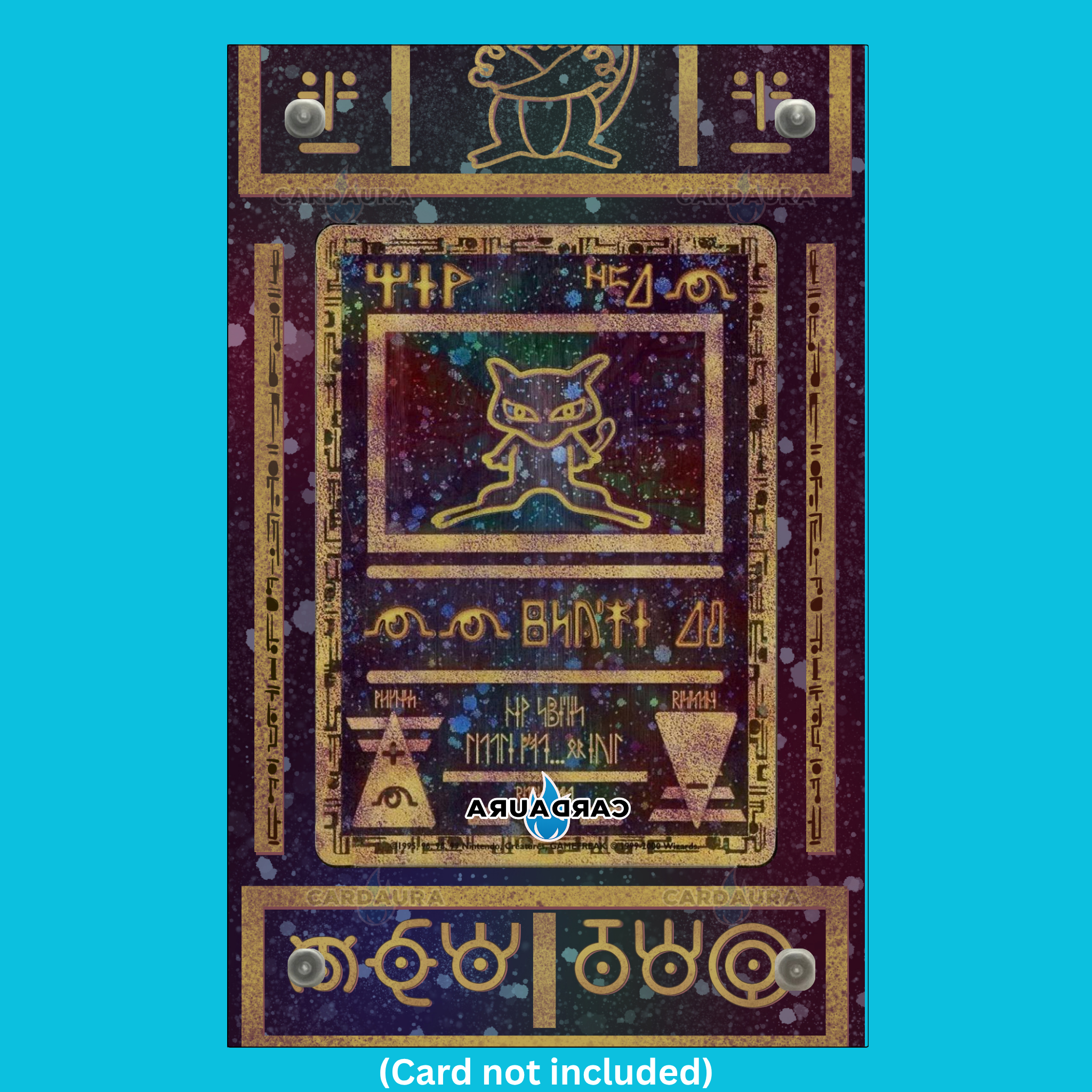 Ancient Mew From Promo Display Case (Extended Art Frame) | Magnetic Acrylic Holder for Ungraded Cards