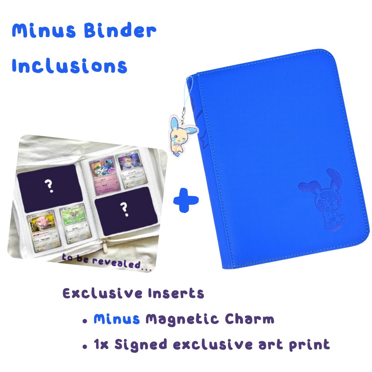 Minus Binder (From Spark Pair) - CardAura X Loofa ❤️💙