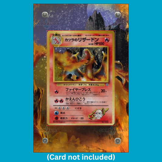 Blaine's Charizard 2132 Ungraded Display Case