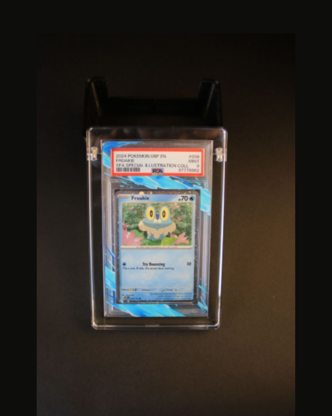Acrylic Bumper PSA Graded Display Case