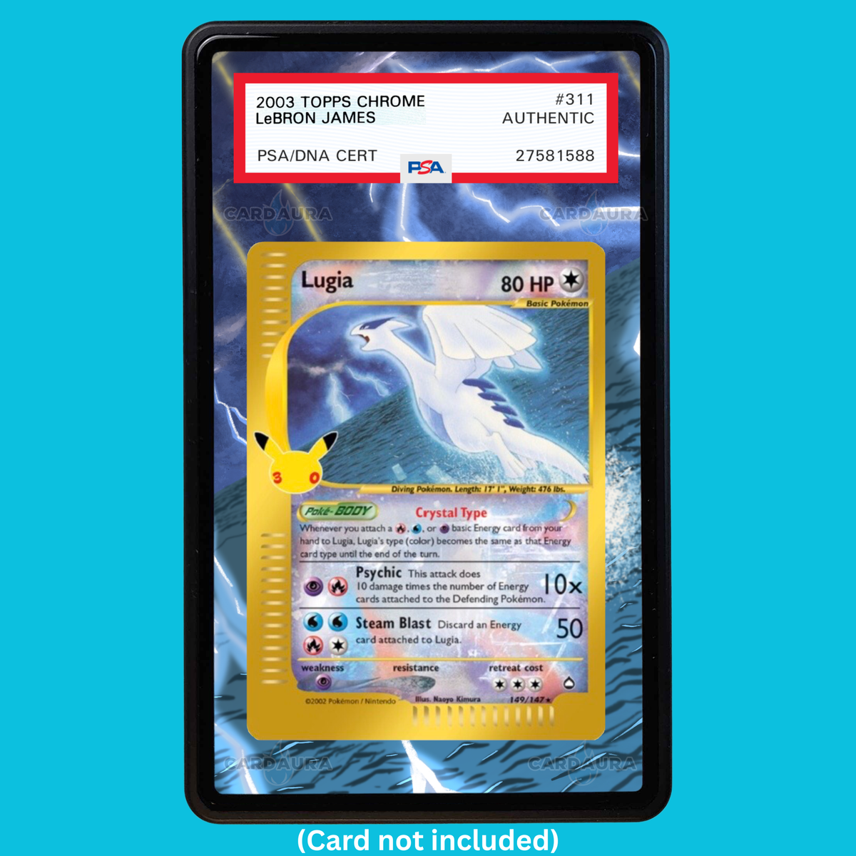 Lugia 149/147 30th Anniversary (Graded) Display Case (Pre-Order)
