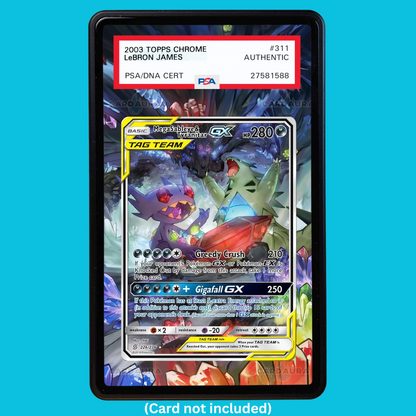 Mega Sableye & Tyranitar GX 126/236 Unified Minds (Graded) Display Case (Pre-Order)