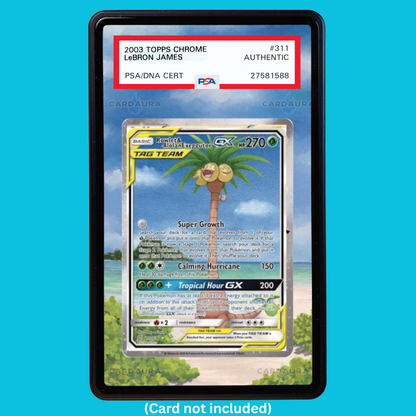 Rowlet & Alolan Exeggutor GX 215/236 Unified Minds (Graded) Display Case (Pre-Order)