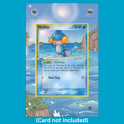 Mudkip 57/100 Crystal Guardians (Ungraded) Display Case