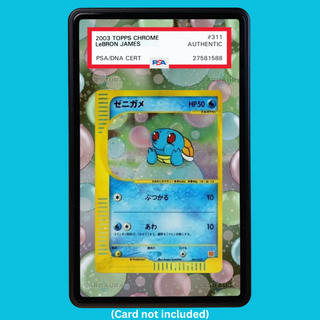 Bubble Squirtle 007/018 McDonald's Pokémon (Graded) Display Case