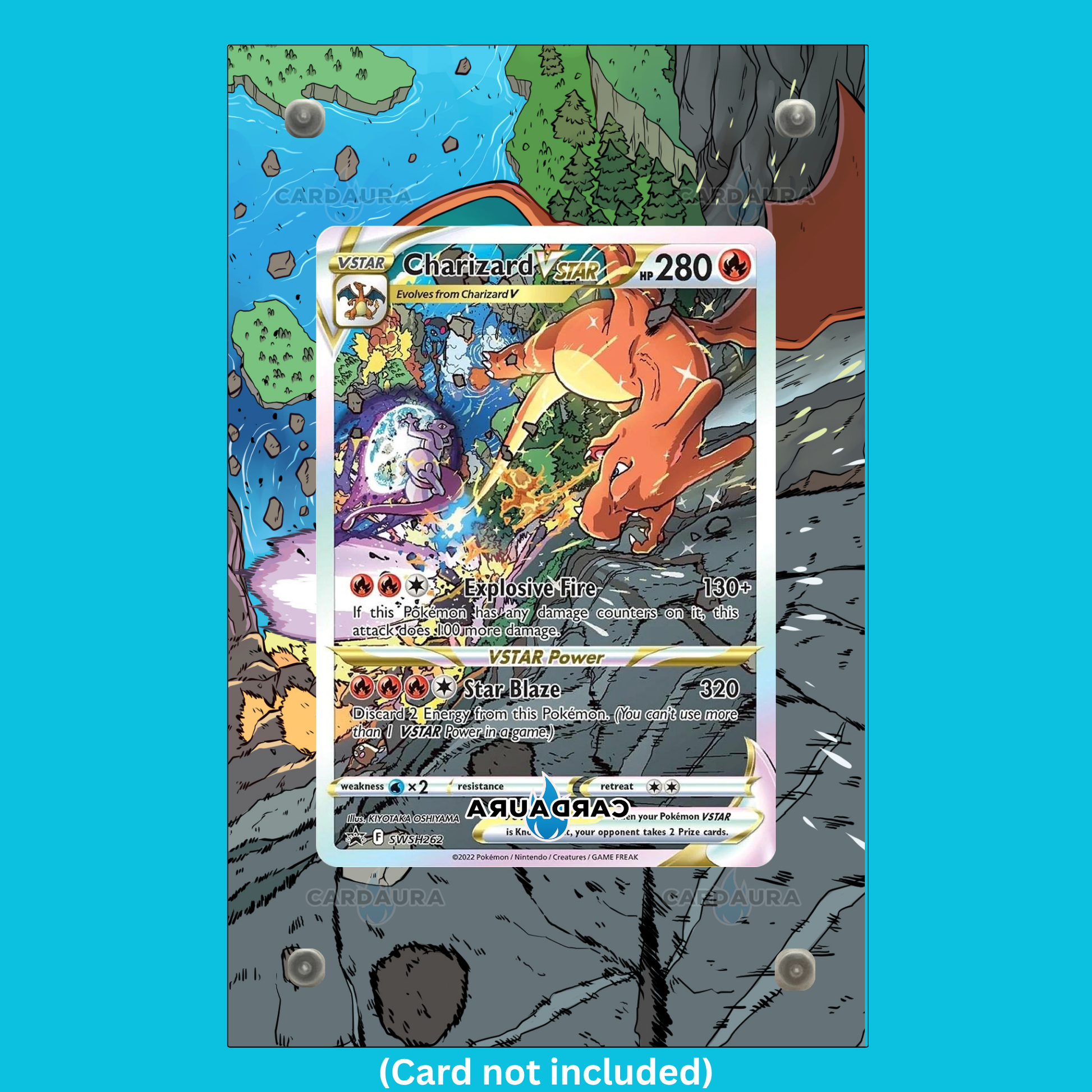 Charizard VSTAR SWSH262 Promo (Ungraded) Display Case – CardAura