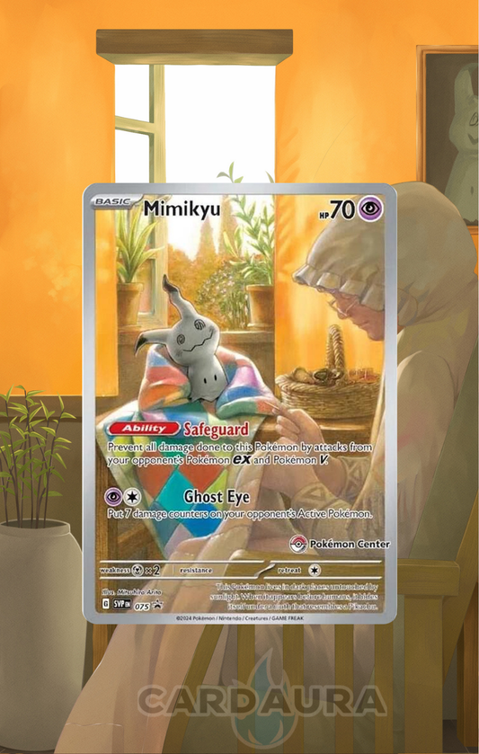 Mimikyu 075 | Paldean Fates CardAura Case