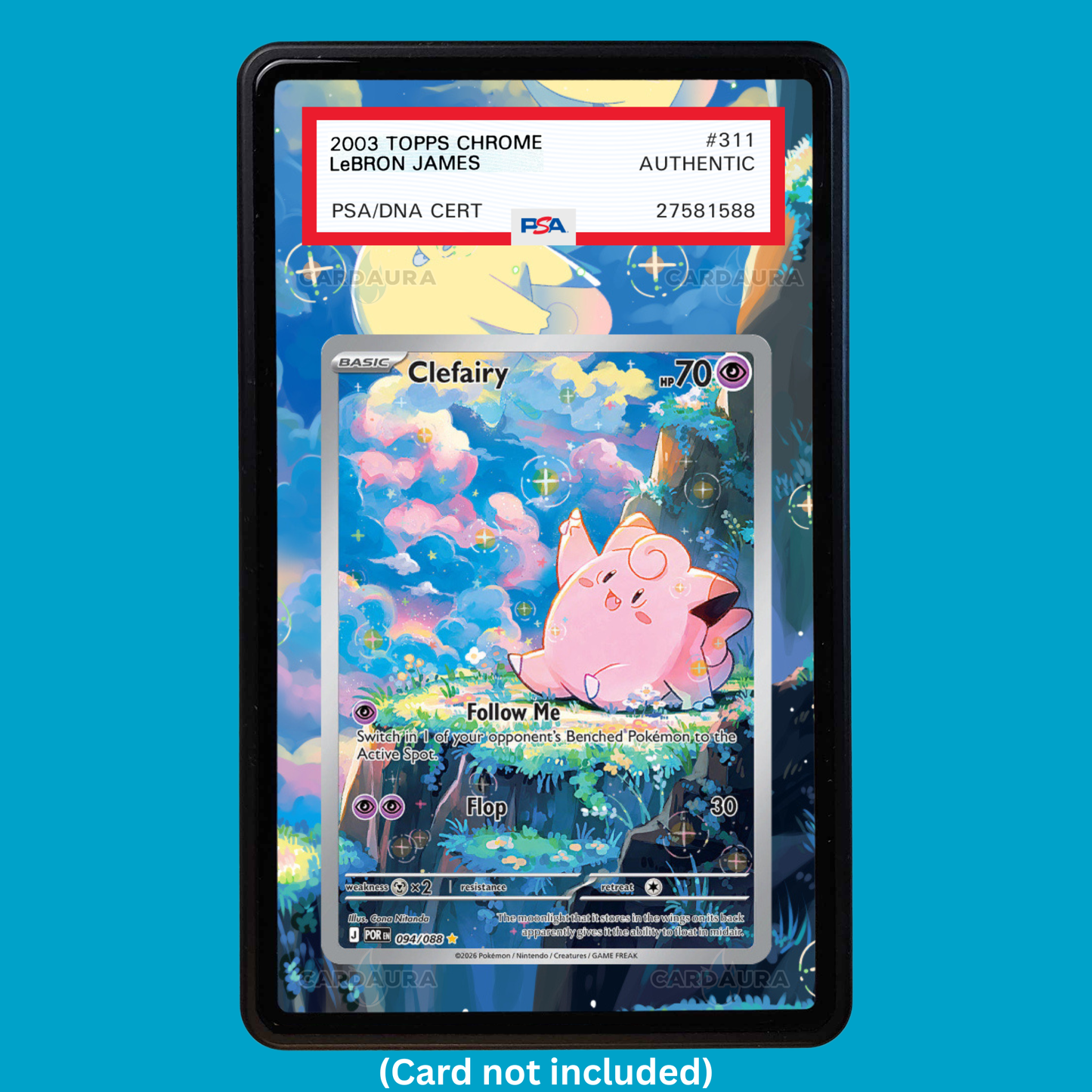 Clefairy 094/088 Perfect Order (Graded) Display Case