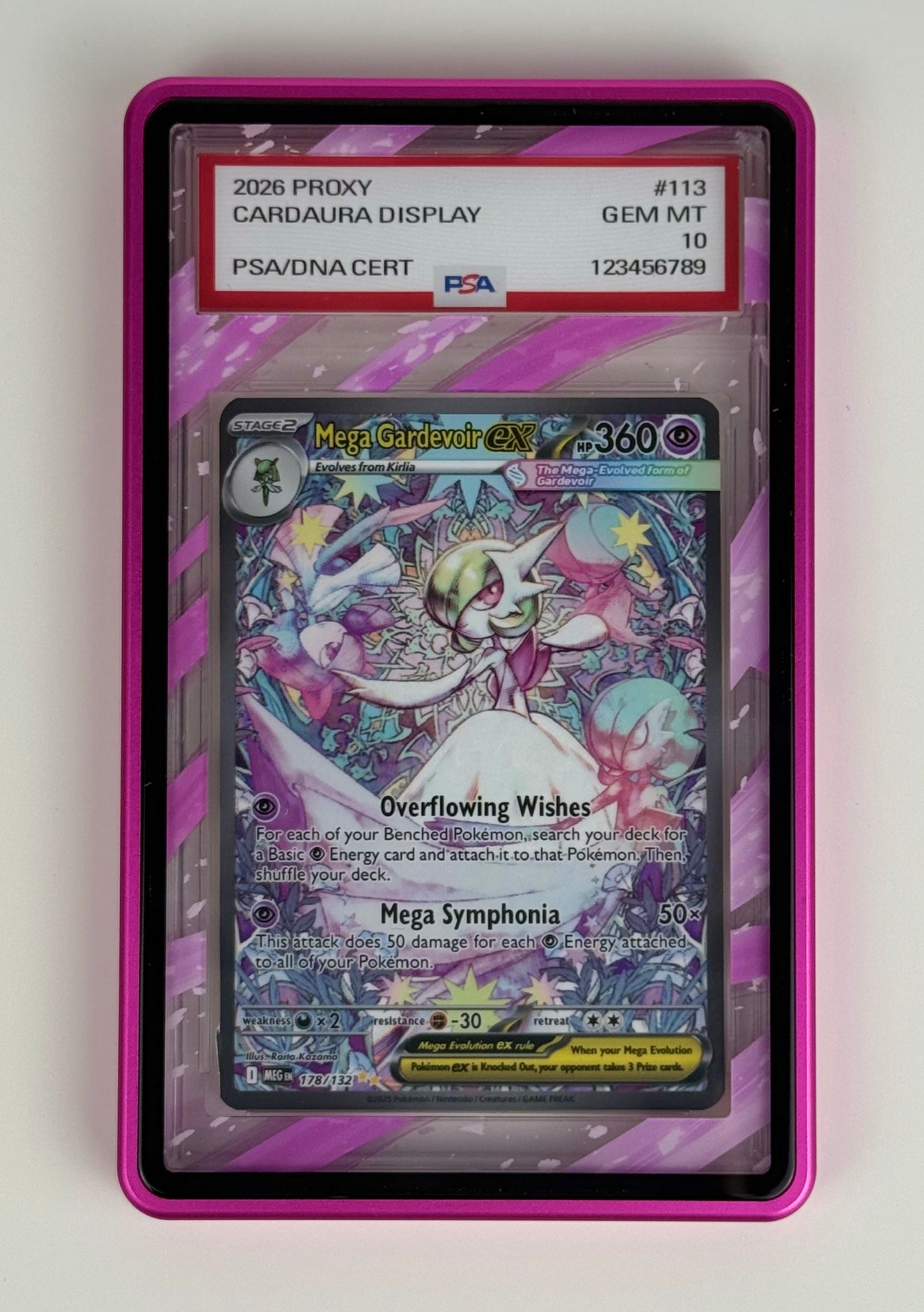 Pink Aura Elemental (PSA Graded) Display Case