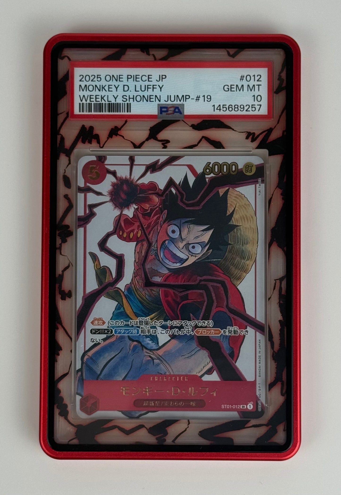 Haki Elemental (PSA Graded) Display Case