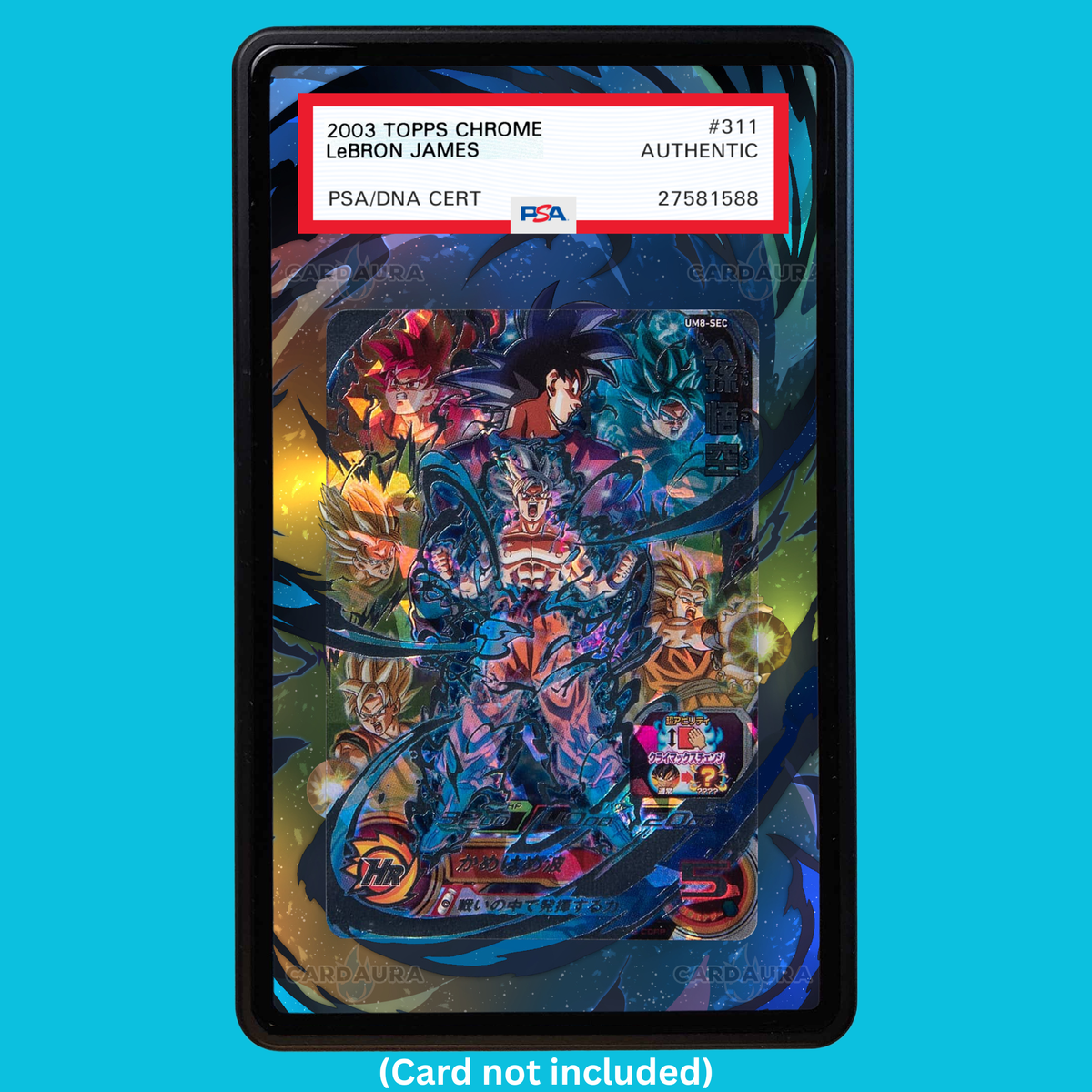 Son Goku SEC 2019 Super Dragon Ball (Graded) Display Case