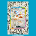 Eevee EX 167/131 From Prismatic Evolutions Display Case (Extended Art Frame) | Magnetic Acrylic Holder for Ungraded Cards