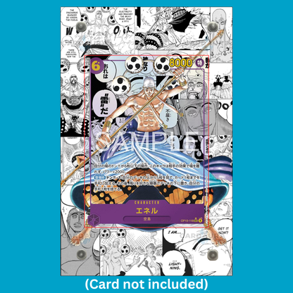 Enel Manga OP15-118 Ungraded Display Case