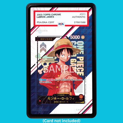 Monkey.D.Luffy ST01-001 Promos (Graded) Display Case