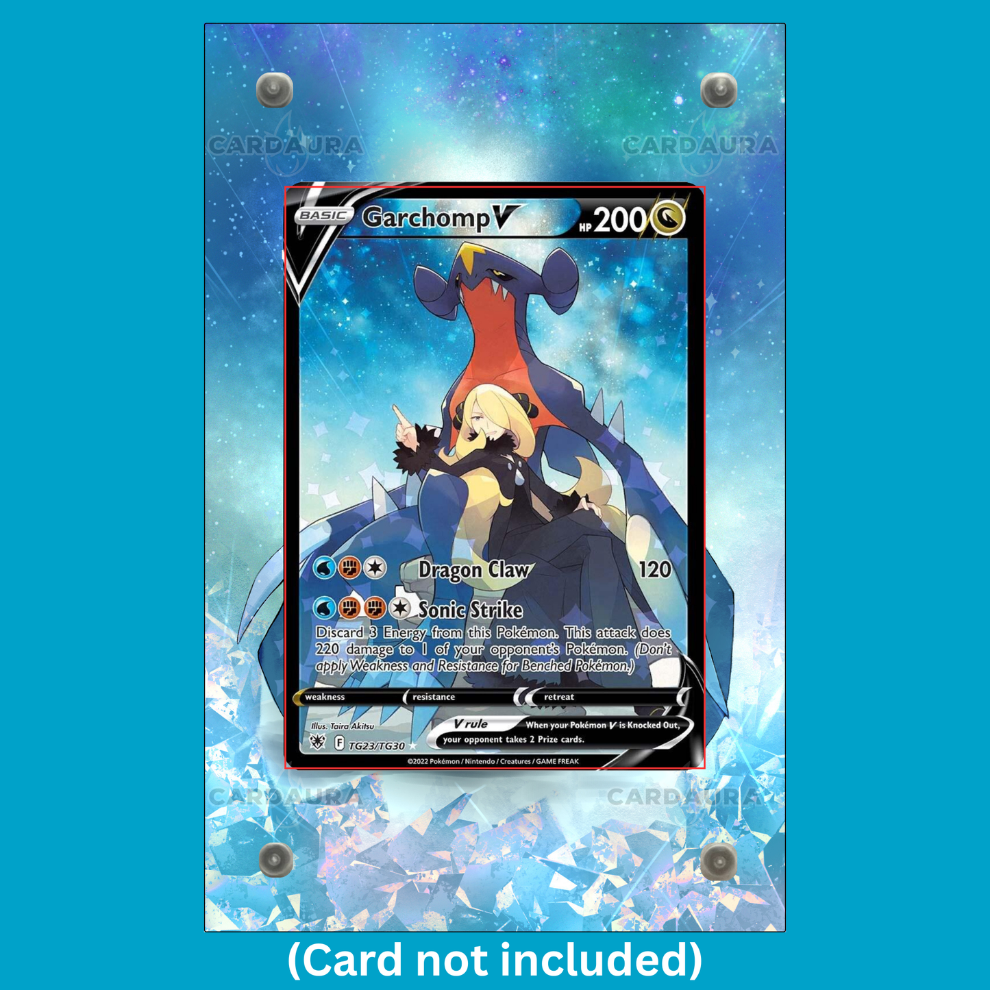 GarchompV TG23/TG30 Ungraded Display Case