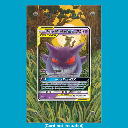 Gengar & Mimikyu GX 53/181 Team Up (Ungraded) Display Case