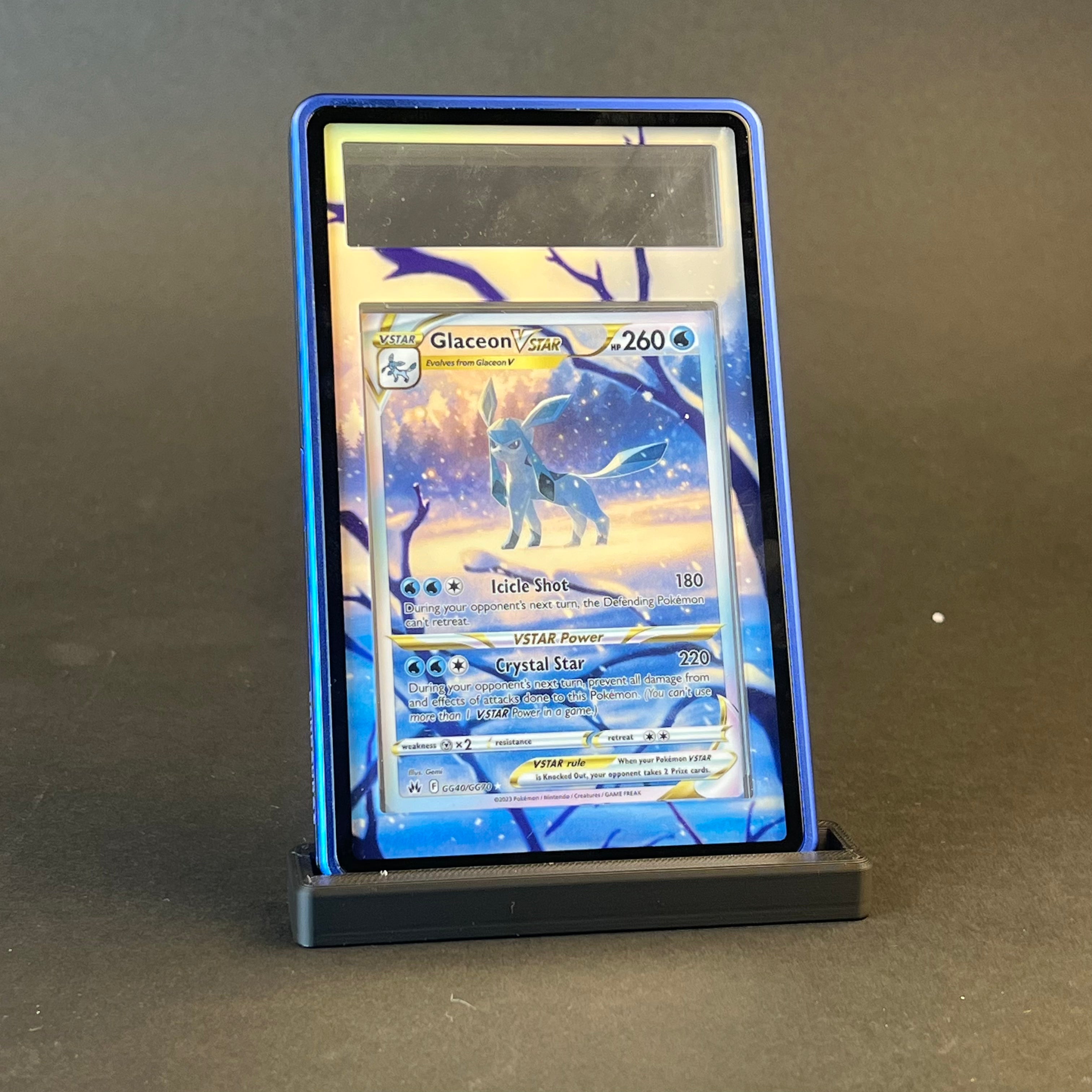 Glaceon VSTAR GG40/GG70 | Crown Zenith AuraSlab (Graded)
