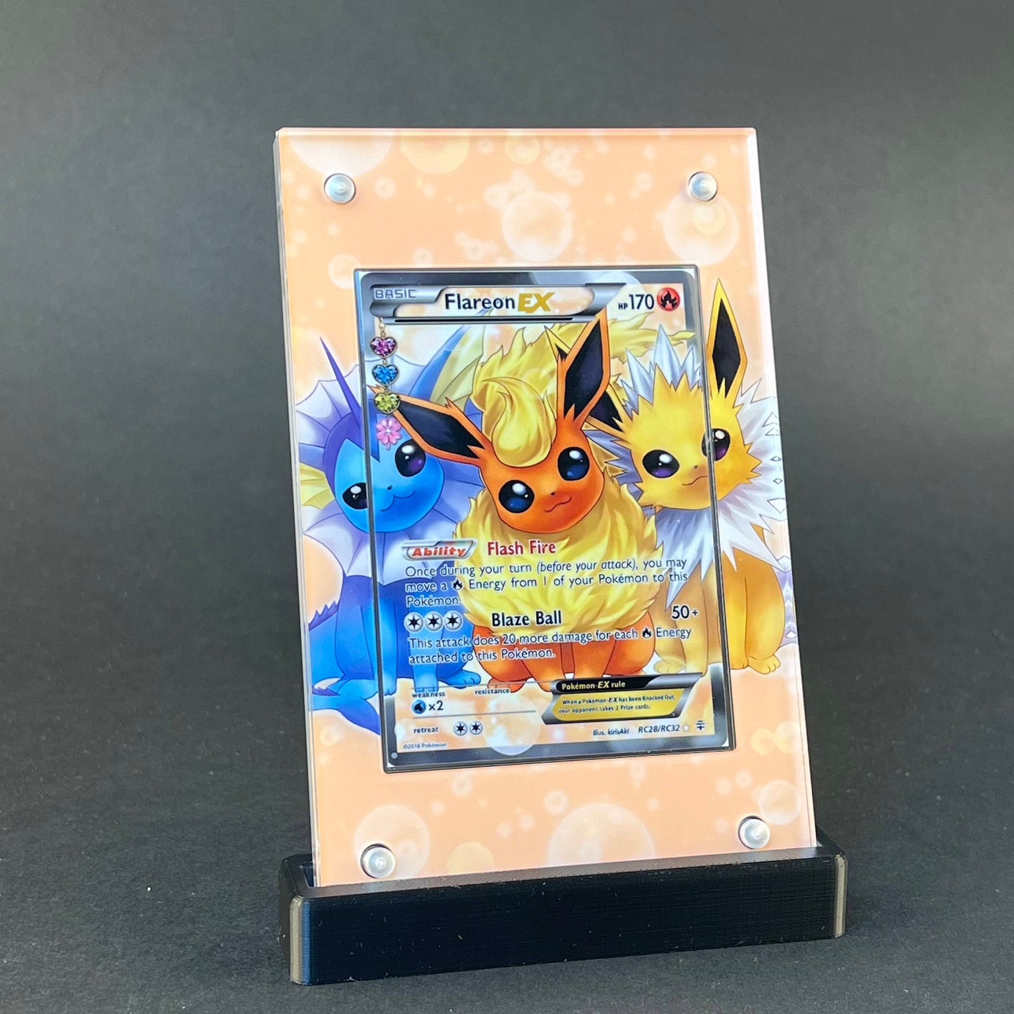 Flareon EX RC28/RC32 | Generations CardAura Case