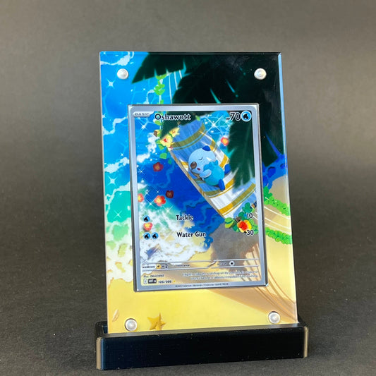 Oshawott 105/086 | White Flare CardAura Case