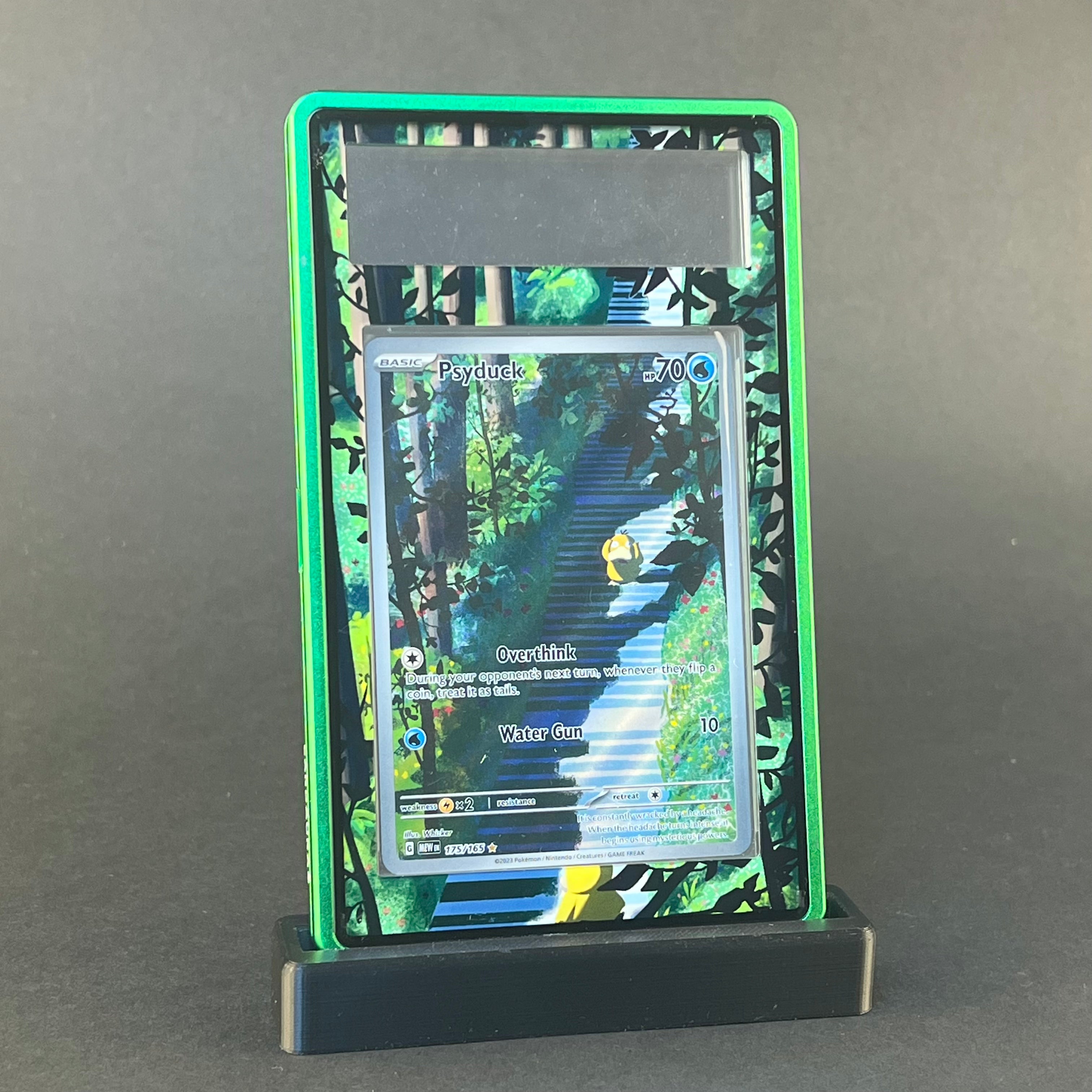 Psyduck 175/165 | 151 AuraSlab - Extended Art + Case (Graded)